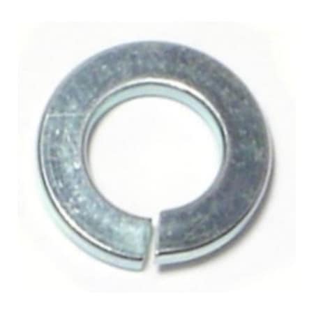 Split Lock Washer,Fits Bolt Size8 MmSteel,PlainFinish,40 PK